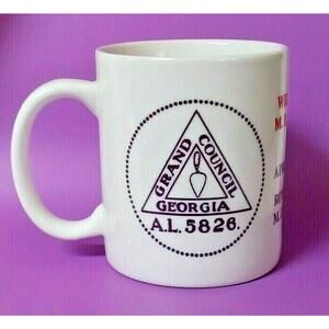 Shriners Freemason Mug 1997 Grand Royal Arch Chapter Georgia Masonic Collectible
